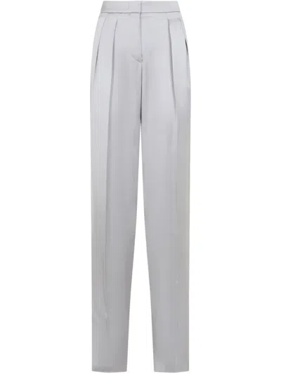 GIORGIO ARMANI GIORGIO ARMANI WOMEN PANTALONE DOPPIO RASO SETA