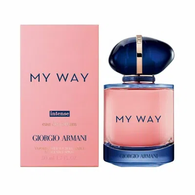 Giorgio Armani Women's Perfume  My Way Intense Edp Edp 50 ml Gbby2 In White