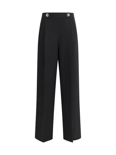 GIORGIO ARMANI GIORGIO ARMANI WOMEN SILK CREPE CADY ONE-DART PANTS