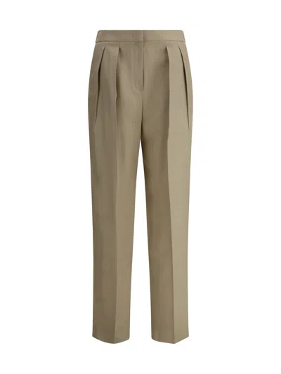 Giorgio Armani Women Silk Pants In Multicolor