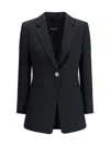 Giorgio Armani Women Single-breasted Blazer In Black