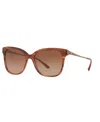 Giorgio Armani Women's Sunglasses, Ar8074 In Striped Brown