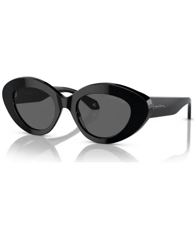 Giorgio Armani Woman Sunglass Ar8188 In Dark Grey
