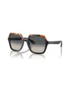 Giorgio Armani Women's Sunglasses, Gradient Ar8193u In Yellow Havana,black