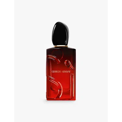 Giorgio Armani Womens Sì Passione Intense Eau De Parfum 100ml In Red