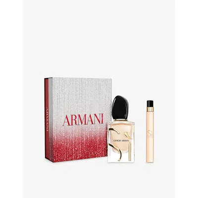 Giorgio Armani Womens Si Eau De Parfum Gift Set