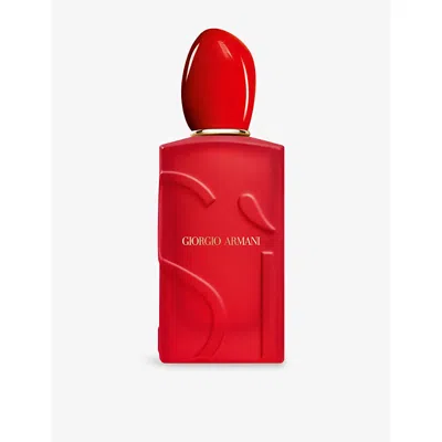 Giorgio Armani Womens Si Passione Red Bloom Eau De Parfum 100ml