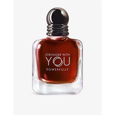 Giorgio Armani Womens Stronger With You Powerfully Eau De Parfum 30ml