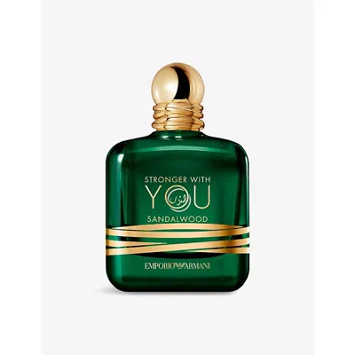 Giorgio Armani Womens Stronger With You Sandalwood Eau De Toilette 100ml