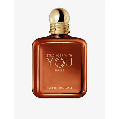 Giorgio Armani Womens Stronger With You Spices Eau De Parfum 100ml