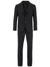 Giorgio Armani Wool And Cashmere Suit In Black