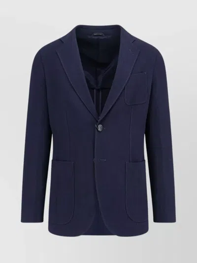 GIORGIO ARMANI WOOL AND VISCOSE BLAZER