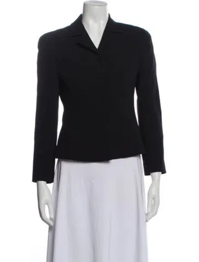 Pre-owned Giorgio Armani Wool Blazer In Blue