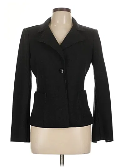 Pre-owned Giorgio Armani Wool Blazer Jacket In Black