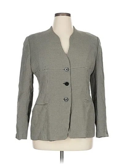Pre-owned Giorgio Armani Wool Blazer Jacket In Gray