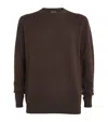 GIORGIO ARMANI WOOL CHEVRON SWEATER