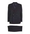 GIORGIO ARMANI WOOL DOUBLE-BREASTED TWO-PIECE SUIT
