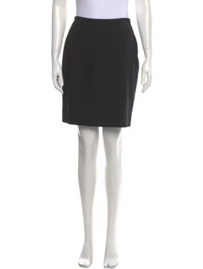 Pre-owned Giorgio Armani Wool Mini Skirt In Multi