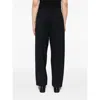 Giorgio Armani Wool Pants In Black