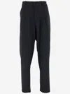Giorgio Armani Wool Trousers With Pleated Front