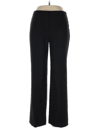 Pre-owned Giorgio Armani Wool Pants In Black