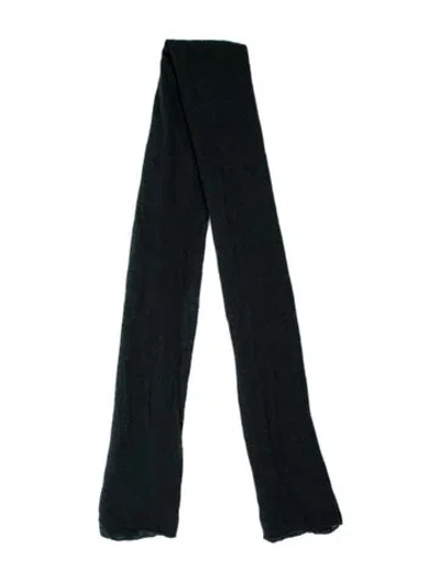Pre-owned Giorgio Armani Wool Scarf In Blue