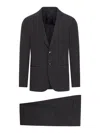 Giorgio Armani Single Breasted Tailored Suit In Black