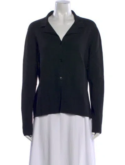 Pre-owned Giorgio Armani Wool Sweater In Blue