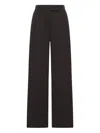 Giorgio Armani Tailored Wool Trousers In Black