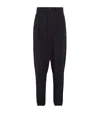 Giorgio Armani One Pence Trousers In Blue