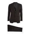 Giorgio Armani Wool Two-piece Suit In Black