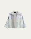 Giorgio Armani Hemp Jacket In Solid Light/pastel G