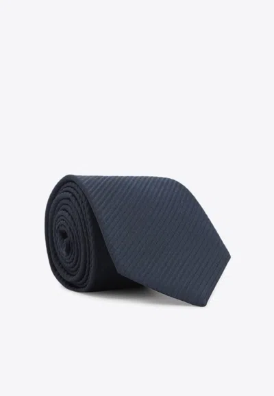 GIORGIO ARMANI WOVEN TIE
