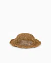Giorgio Armani Woven Viscose Cloche Hat