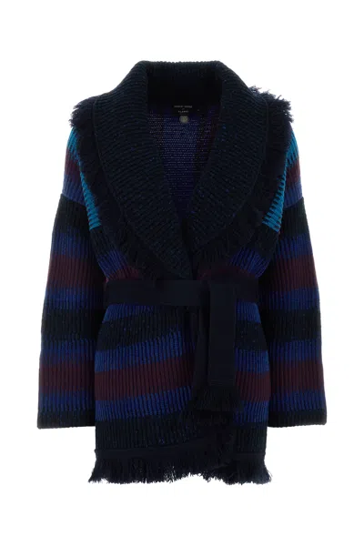 Giorgio Armani X Alanui Embroidered Cashmere Blend   Cardigan