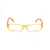 Giorgio Armani Yellow Acetate Frames