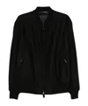 Giorgio Armani Black Jackets In Black