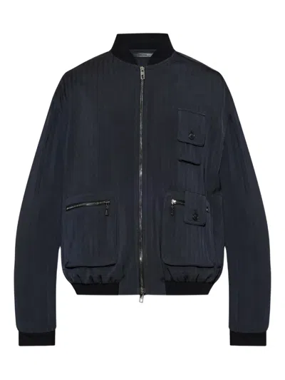 GIORGIO ARMANI ZIP-UP BOMBER JACKET
