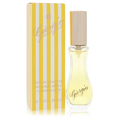Giorgio Beverly Hills 3pcs Perfume Gift Sets - Giorgio By  Eau De Toilette Spray 1 oz For Women In Transparent