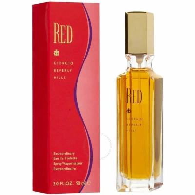 Giorgio Beverly Hills Red / Giorgio B. Hills Edt Spray 3.0 oz (w) In Red   /   Red. / Black / Orange