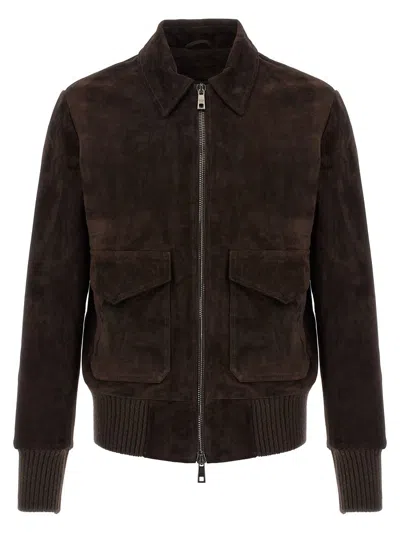 Giorgio Brato 'aviatore' Jacket In Black