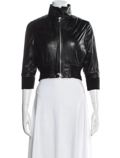 Pre-owned Giorgio Brato Biker Jacket In Black
