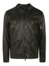 Giorgio Brato Biker Jacket In Black