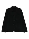Giorgio Brato Buttoned Patch-pocket Jacket In Black