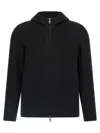 Giorgio Brato Classic-collar Wool-blend Overshirt In Black