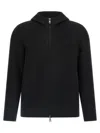 Giorgio Brato Classic-collar Wool-blend Overshirt In Black