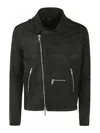 Giorgio Brato Biker Jacket In Black