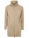 Giorgio Brato Classic Sheepskin With Central Zip In Corda