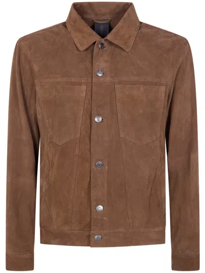 Giorgio Brato Denim Jacket In Brown