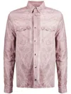 Giorgio Brato Distressed-effect Leather Jacket In Pink